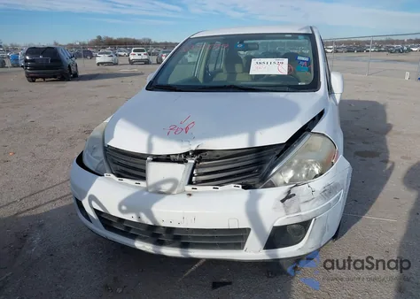 2010 Nissan Versa 1.8S from USA, damaged, VIN 3N1BC1AP4AL434012